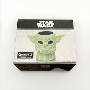 Geeki Tiki Mandalorian The Child Star Wars The Child With Soup Ceramic 16oz Mug